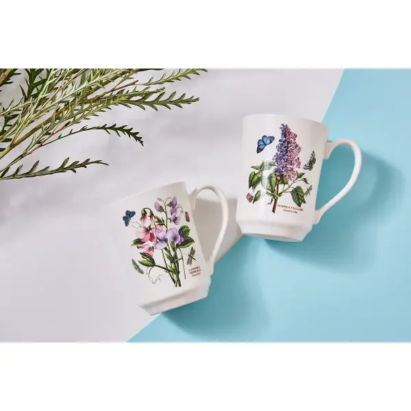 PORTMEIRION BOTANIC GARDEN FLARED TANKARD 6 LI
