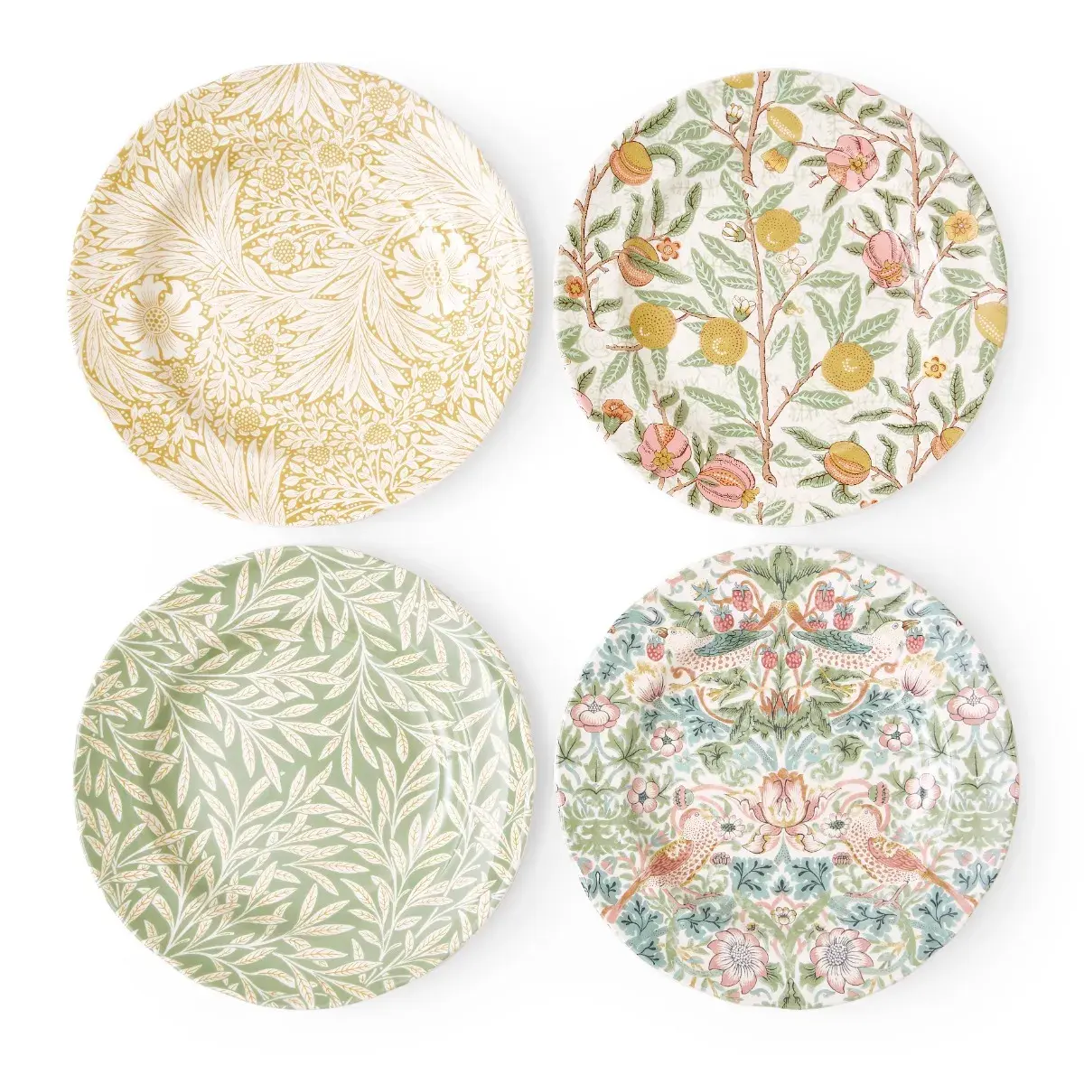 SPODE MORRIS & CO PASTA TABAĞI 4 LÜ