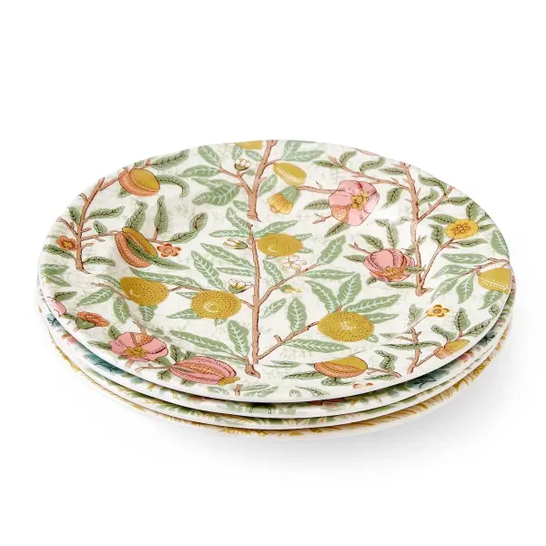 SPODE MORRIS & CO PASTA TABAĞI 4 LÜ