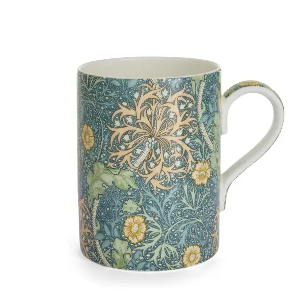 SPODE MORRIS & CO KUPA SEAWEED