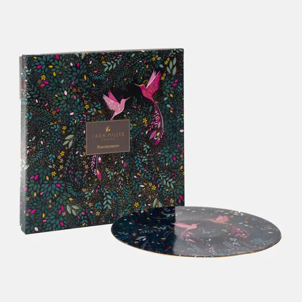 PORTMEIRION SARA MILLER INDIA SUNUM TABAĞI HUMMINGBIRD PARADISE