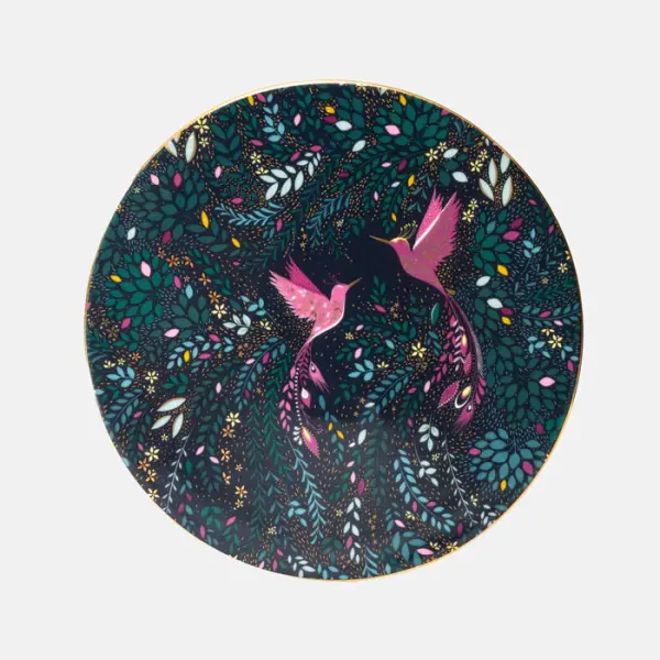 PORTMEIRION SARA MILLER INDIA SUNUM TABAĞI HUMMINGBIRD PARADISE