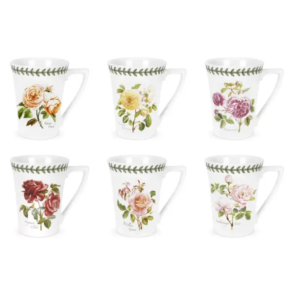 PORTMEIRION BOTANIC ROSES KUPA 6 'LI