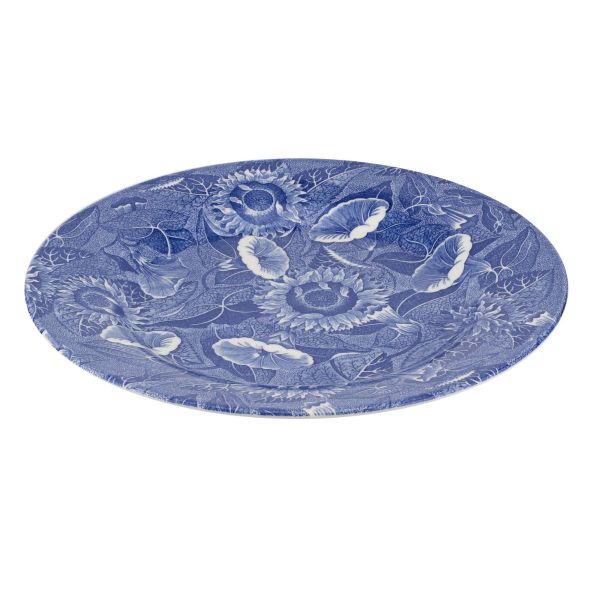 SPODE BLUE ROOM SUNFLOWER DÜZ YEMEK TABAĞI 27 CM 4 LÜ