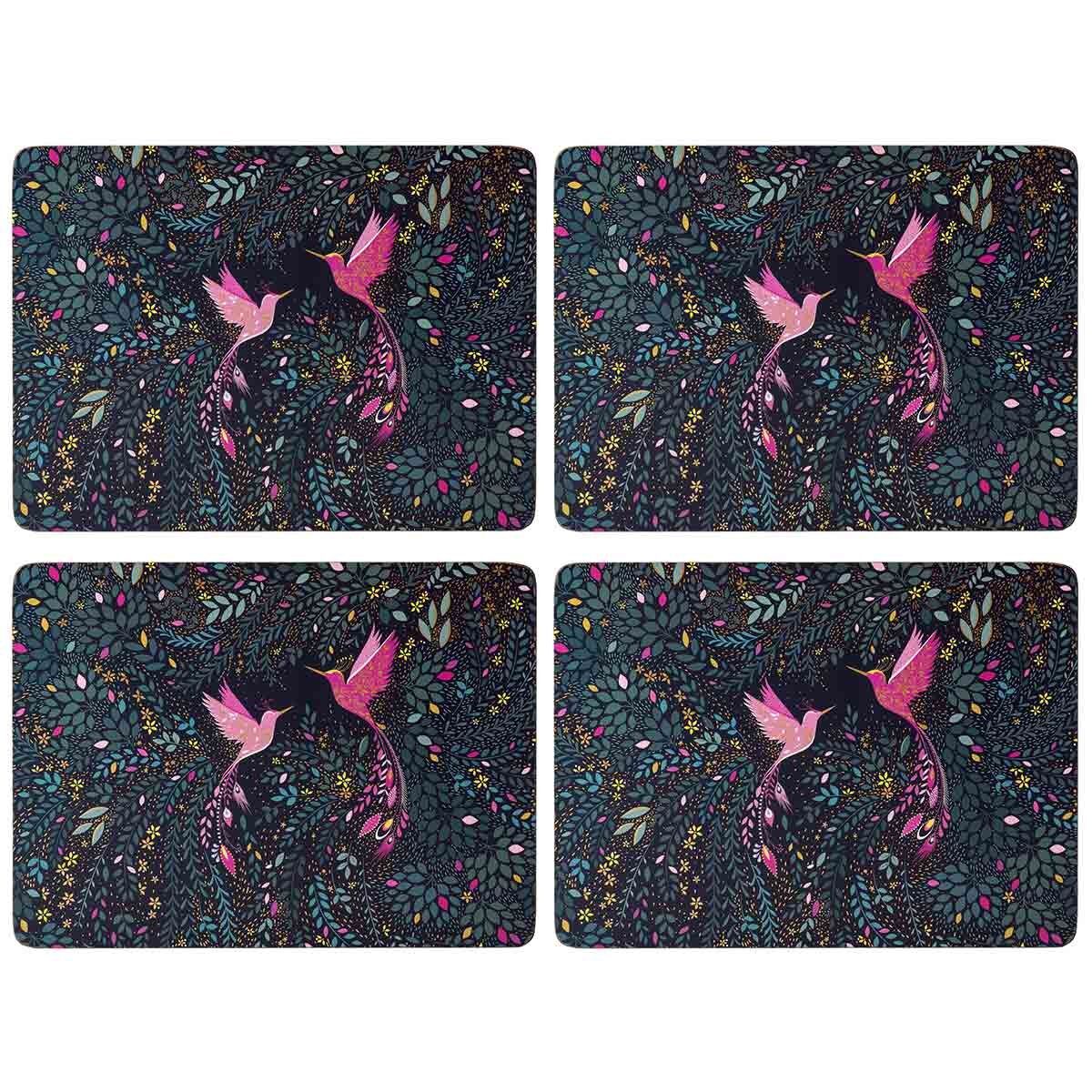 Portmeirion Sara Miller India Amerikan Servis 30 × 23 cm 4'lü