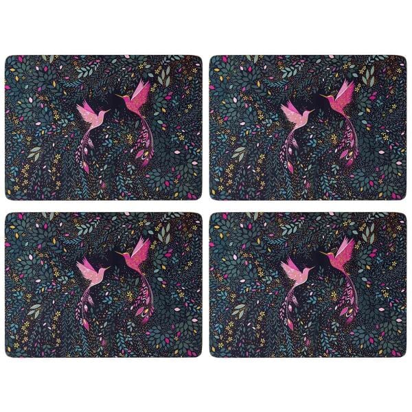 Portmeirion Sara Miller India Amerikan Servis 30 × 23 cm 4'lü