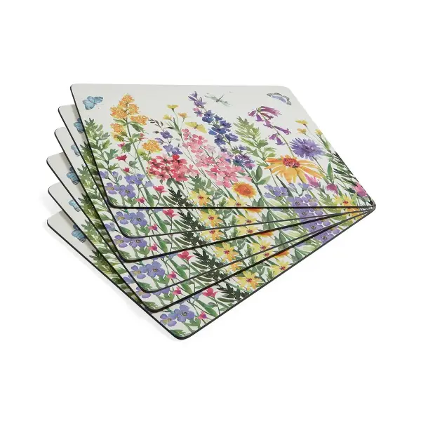 PORTMEIRION WILDLIFE FLOWERS AMERİKAN SERVİS 6 LI ( TATLI TABAĞI BOYUTU)