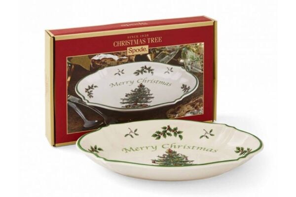 SPODE CHRISTMAS TREE TEPSİ 28 CM