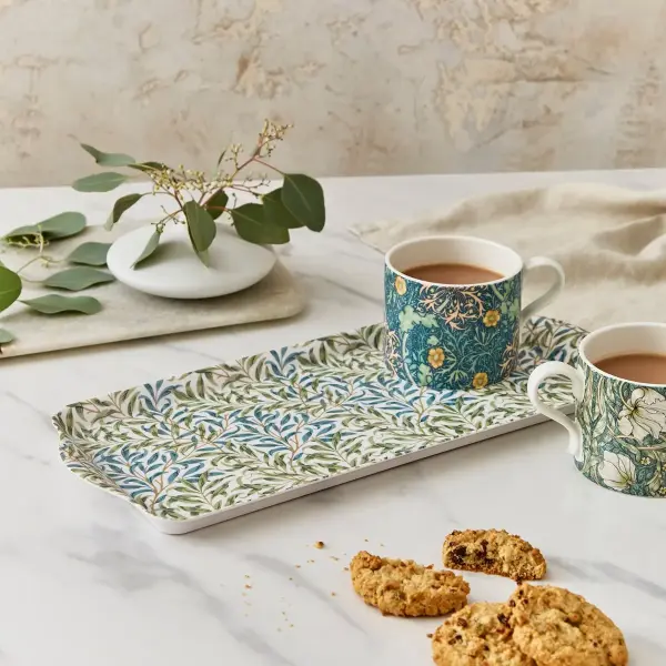 SPODE MORRIS & CO WILLIAM TEPSİ