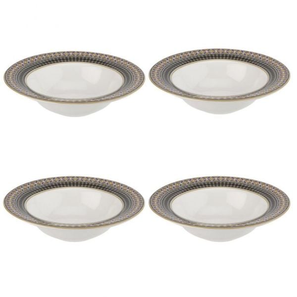 PORTMEIRION ATRIUM (İNGİLİZ) 12  KİŞİLİK 3 BOY TABAK  36 PARÇA KAHVALTI SETİ