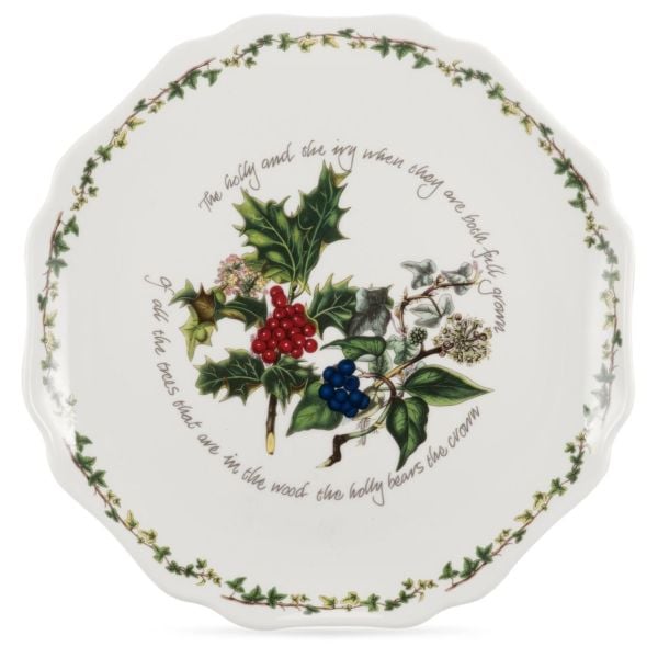PORTMEIRION THE HOLLY AND THE IVY 4 BOY TABAK  12 KİŞİLİK 48 PARÇA YEMEK TAKIMI