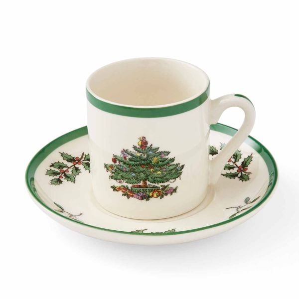 Spode Christmas Tree Türk Kahvesi Fincanı