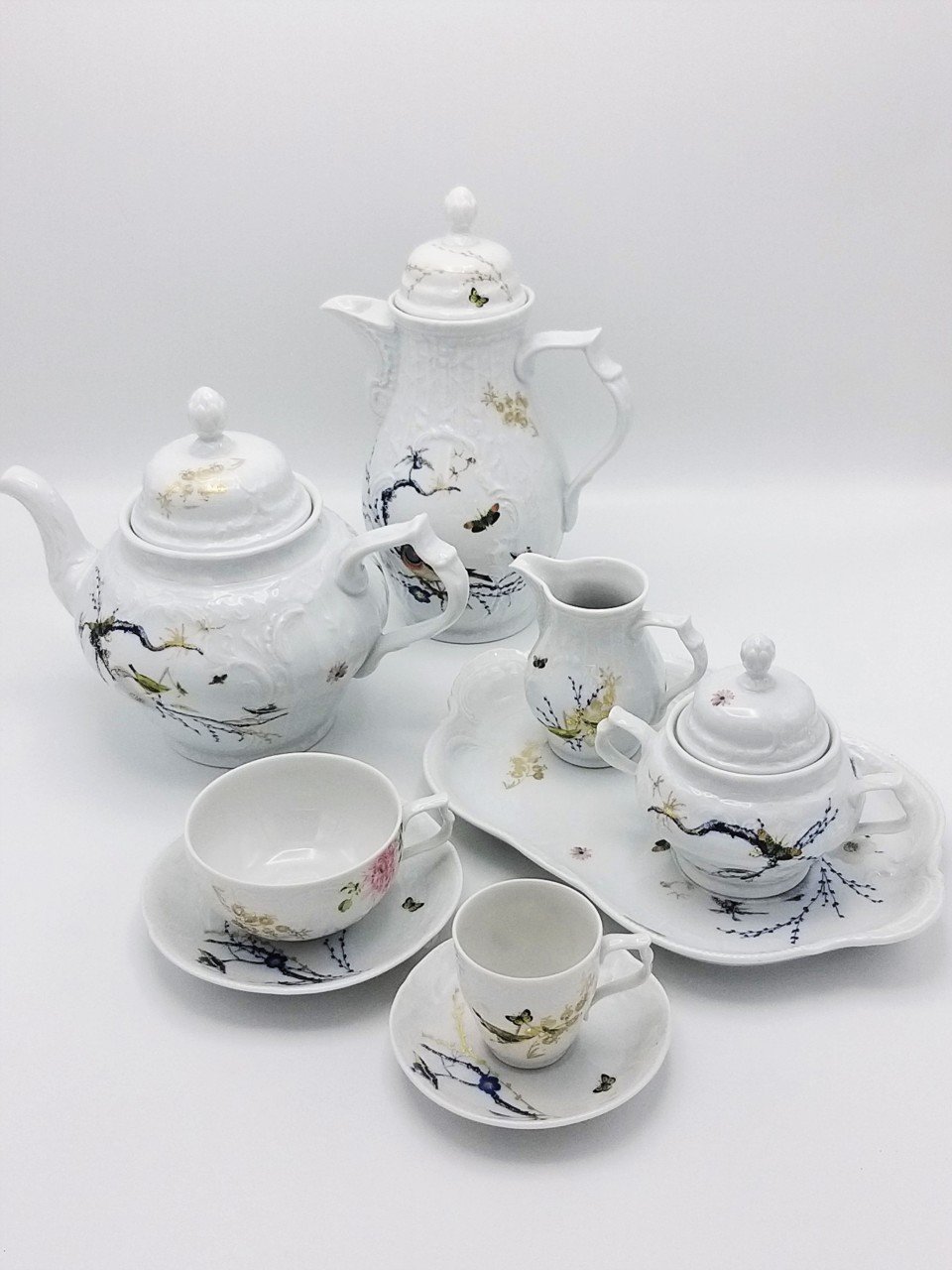 ROSENTHAL SANSSOUCI CHAMBRE BLEUE 12 KİŞİLİK 29 PARÇA  ÇAY/ KAHVE TAKIMI