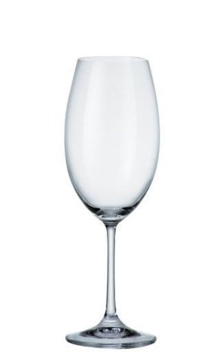 BOHEMIA KRISTAL BARBARA BEYAZ ŞARAP KADEHİ 300ML 6 LI