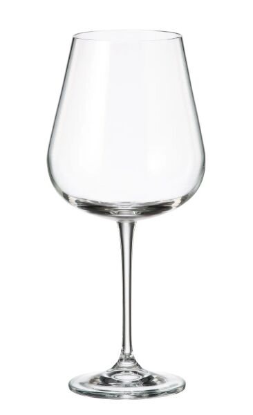 BOHEMIA KRISTAL ARDEA KIRMIZI ŞARAP KADEHİ 670ML 6LI