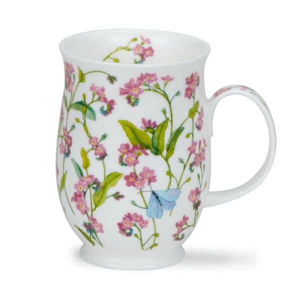 Dunoon Kupa Suff Forget Me Nots Pink