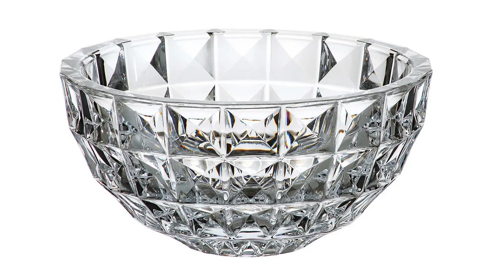 Bohemia Kristal- Derin Kase- Model: Diamond- Ebat: 28cm