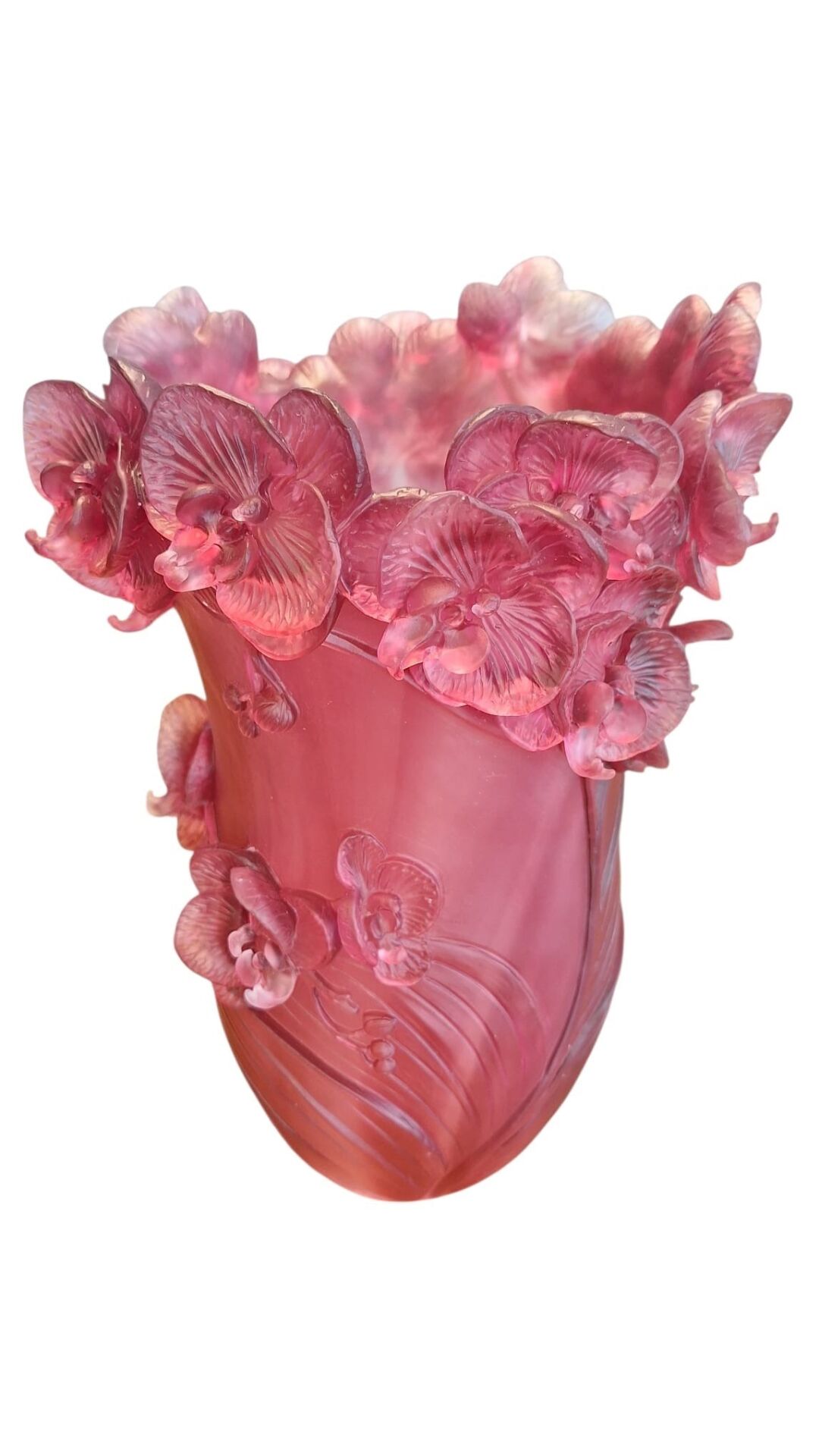 Cristal de Paris Kristal Pembe Vazo