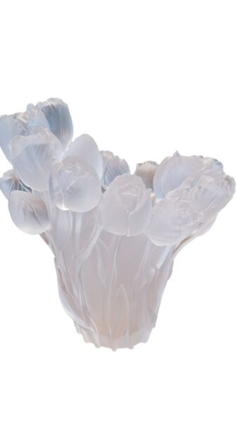 Cristal de Paris Kristal Şeffaf Vazo