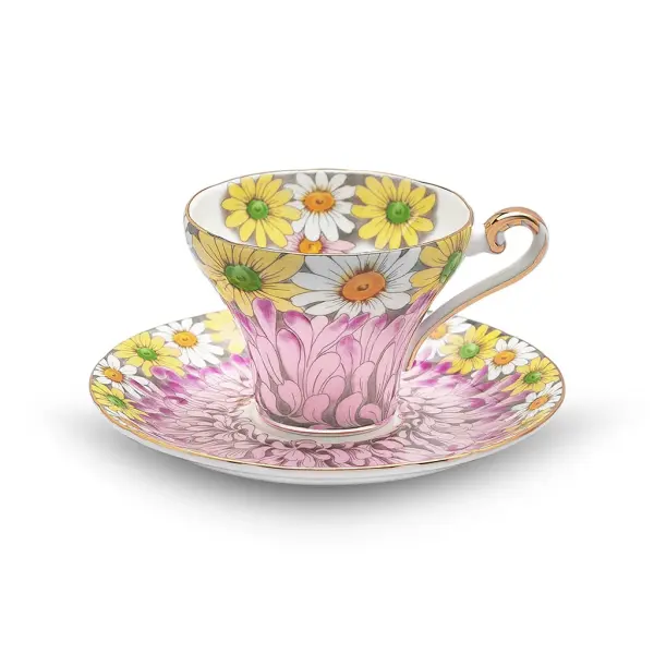 Aynsley Daisy Corset Çay Fincanı Pembe