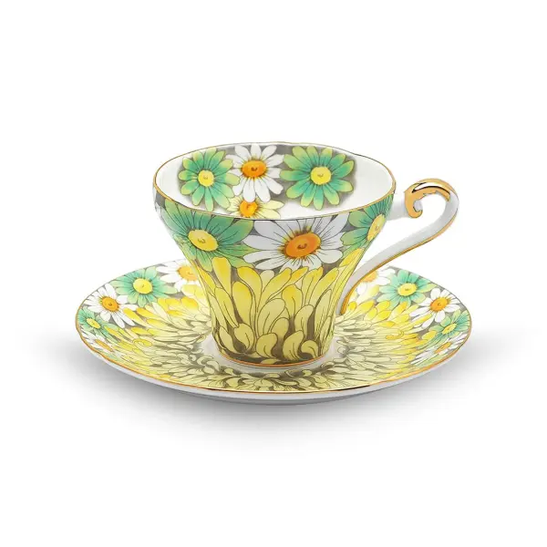 Aynsley Daisy Corset Çay Fincanı Sarı