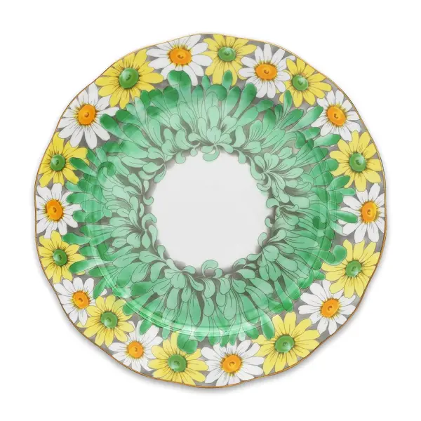 Aynsley Daisy Sweet Pasta Tabağı Yeşil