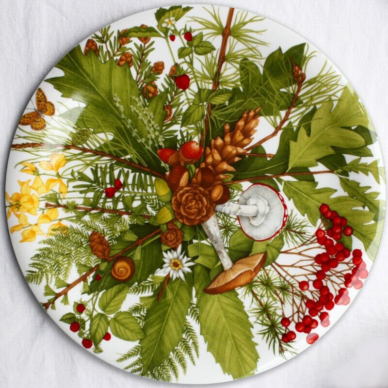 Taitu Milano Montagna 33cm Yuvarlak Tabak