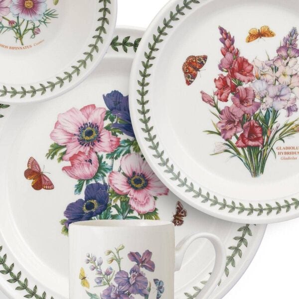 Portmeirion Botanic Garden tek kişilik 4 parça set