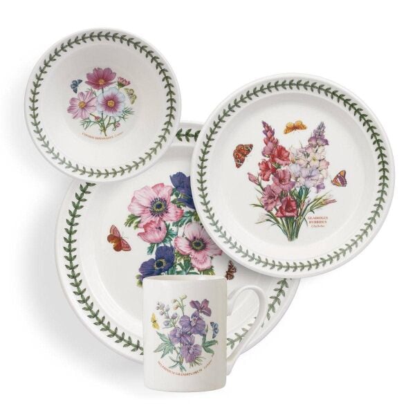 Portmeirion Botanic Garden tek kişilik 4 parça set