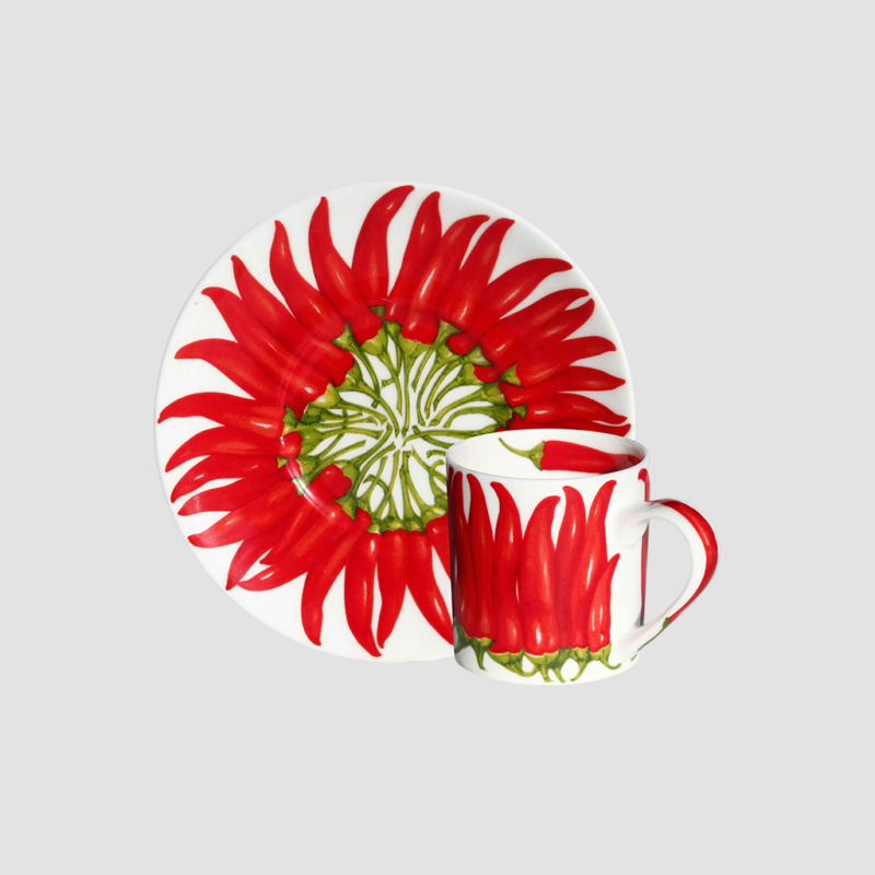 Taitu Milano Red Pepper Espresso/Türk kahve fincanı