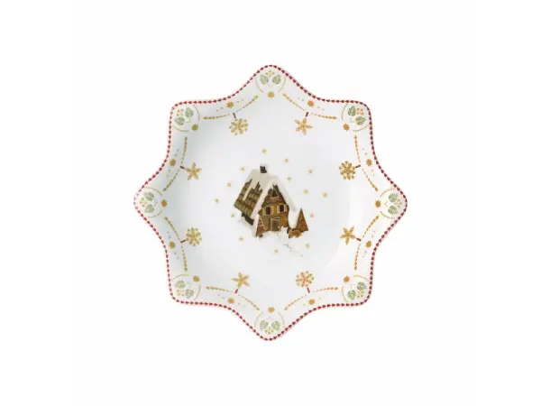 Hutschenreuter 25 cm Yıldız Tabak Christmas Love