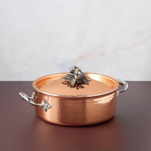 RUFFONİ OPUS CUPRA (BAKIR )PİLAV TENCERESİ 30 CM