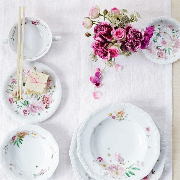 ROSENTHAL MARIA PINK ROSE 12 KİŞİLİK 51 PARÇA YEMEK TAKIMI