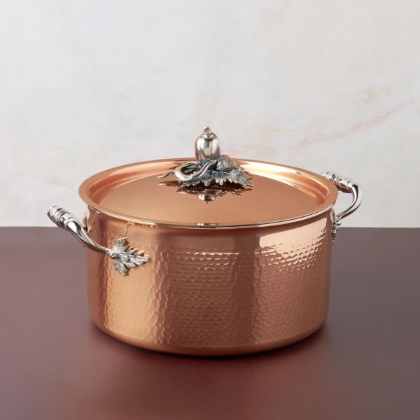 RUFFONİ OPUS CUPRA (BAKIR )DERİN  TENCERE 27,5 CM