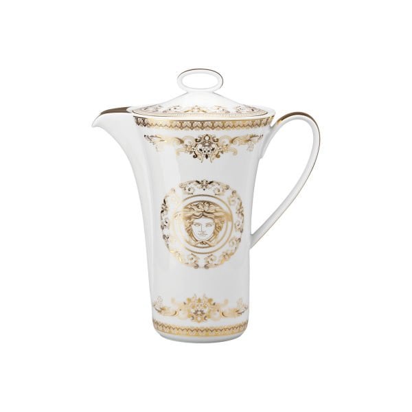 Versace Medusa Gold Kahve Demliği