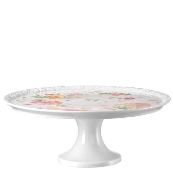 ROSENTHAL MARIA PINK ROSE AYAKLI TART TABAĞI
