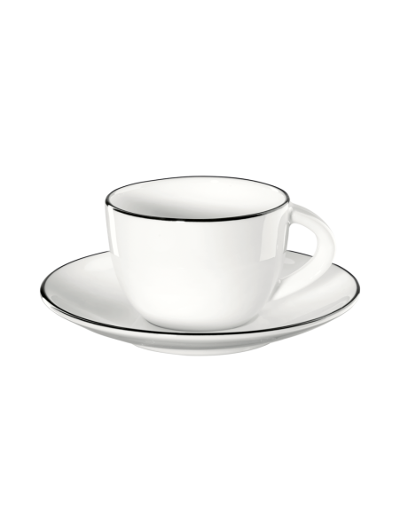 ASA SELECTION TÜRK KAHVE FİNCANI SİYAH ÇİZGİLİ