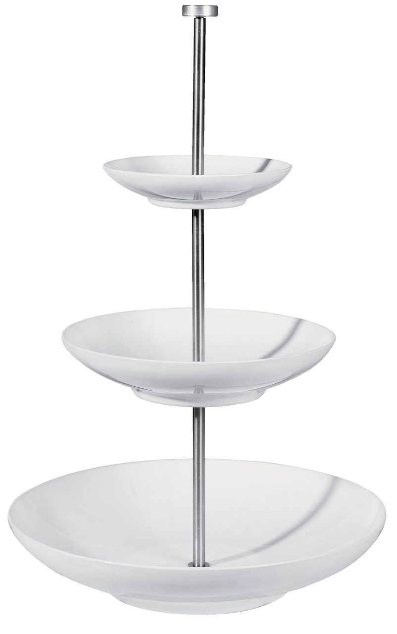 ASA SELECTION ETAJER 3 KATLI METAL+ PORSELEN