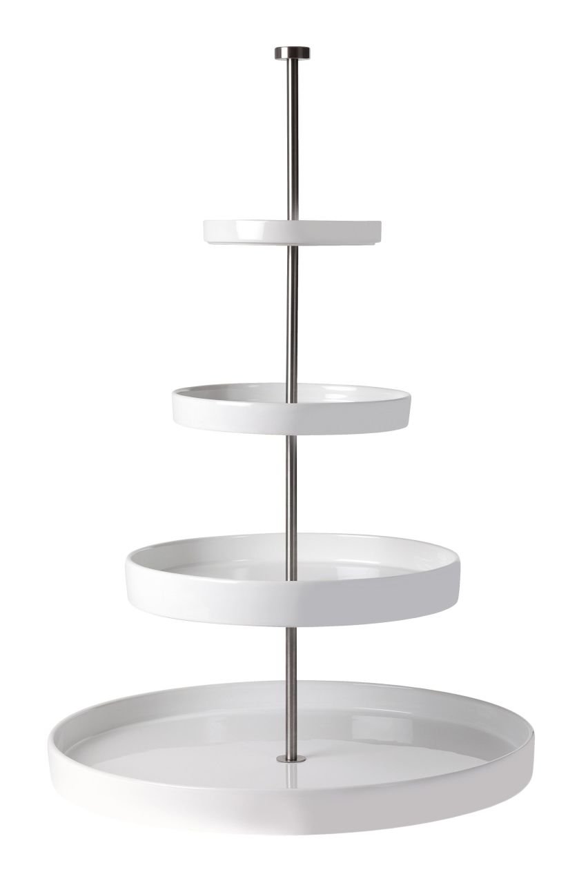 ASA SELECTION ETAJER 4 KATLI METAL+PORSELEN