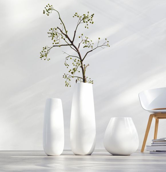 ASA Selection Porselen Vazo Beyaz 45 cm