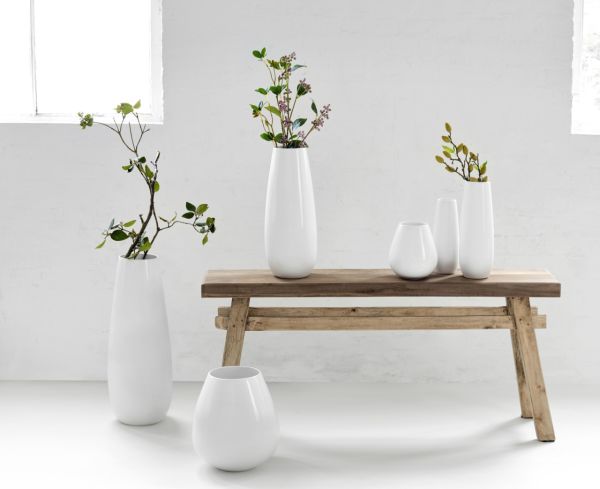 ASA Selection Porselen Vazo Beyaz 45 cm
