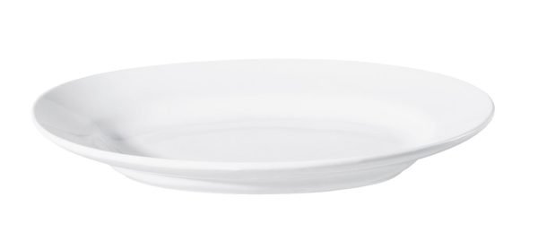 ASA Selection Oval Servis Tabağı Beyaz 44,5 × 34,5 cm
