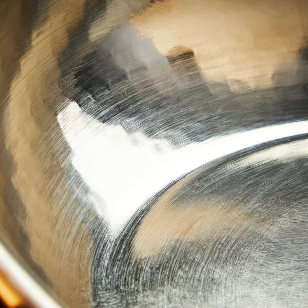 RUFFONİ -HISTORIA DEKOR  MODEL-KAPAKLI BAKIR GÜVEÇ  TENCERESİ KALAYLI OVAL