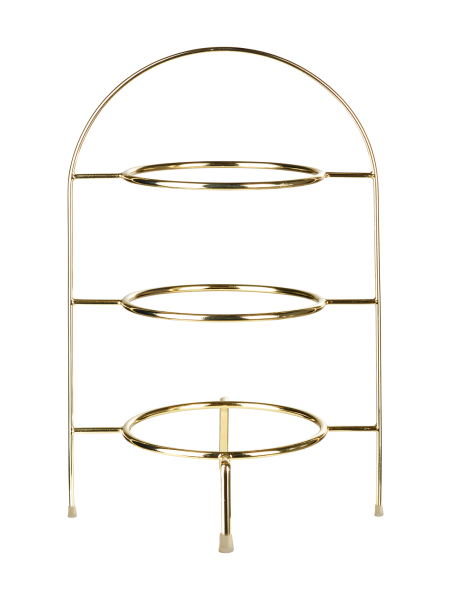 ASA SELECTION ETAJER GOLD METAL 3 KATLI çap: 18,2 cm h: 37,5 cm.