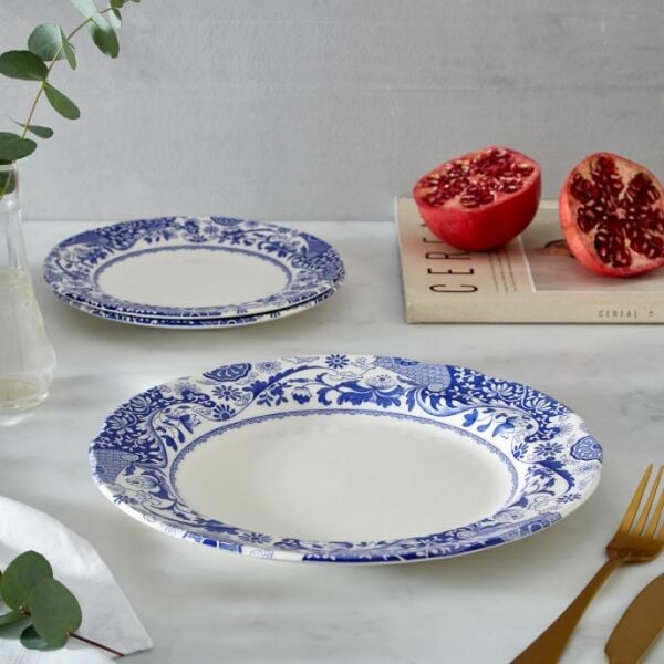 Spode Brocato Düz Yemek Tabağı 27 cm