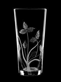 AİDA KRİSTAL SU BARDAĞI 6 LI BİTKİ DESEN 410ML