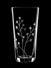 AİDA KRİSTAL SU BARDAĞI 6 LI BİTKİ DESEN 410ML