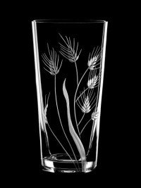 AİDA KRİSTAL SU BARDAĞI 6 LI BİTKİ DESEN 410ML