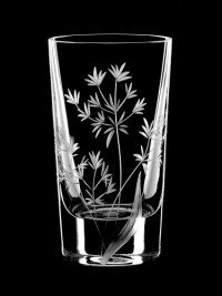 AİDA KRİSTAL SHOT BARDAĞI 6 LI BİTKİ DESEN 60ML-kahve yanı kısa