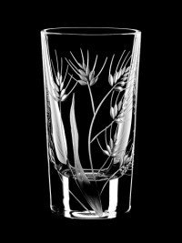 AİDA KRİSTAL SHOT BARDAĞI 6 LI BİTKİ DESEN 60ML-kahve yanı kısa